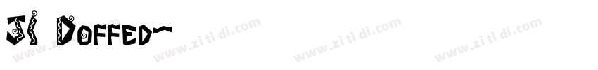 JI Doffed字体转换